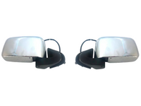 Electric Door Mirrors for D22 Nissan Navara 4WD - Chrome - Pair (2001 - 2015)-Spoilers and Bodykits Australia
