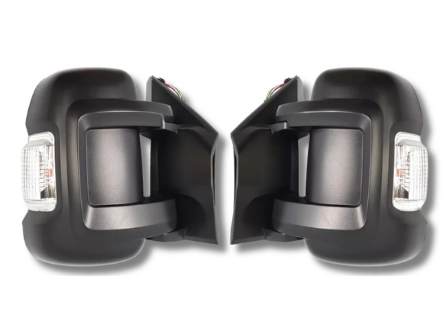Electric Door Mirrors for Fiat Ducato - Short Arm - 8 Pins - Pair (02/2007 - 2022)-Spoilers and Bodykits Australia