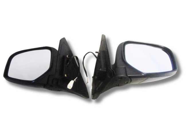Electric Door Mirrors for Mitsubishi Triton ML / MN 2WD / 4WD - Black - Pair (2006 - 2015)-Spoilers and Bodykits Australia