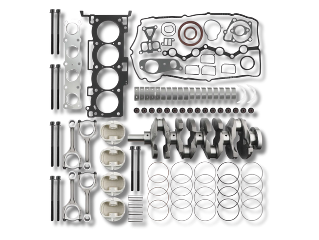 Engine Overhaul Rebuild Kit with Crankshaft & 4x Conrods for Hyundai / Kia G4KE 2.4L-Spoilers and Bodykits Australia