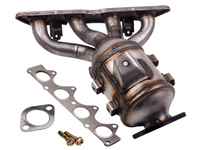 Exhaust Outlet Manifold with Catalytic Converter for Hyundai Accent 1.6L (2012 - 2017)-Spoilers and Bodykits Australia