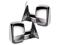 Extendable Towing Mirrors for 100 Series Toyota Landcruiser - Chrome - Electric Mirror - Pair (1998 - 2007)-Spoilers and Bodykits Australia