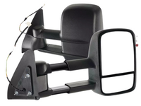 Extendable Towing Mirrors for 120 Series Toyota Prado - Pair (2002 - 2009)-Spoilers and Bodykits Australia