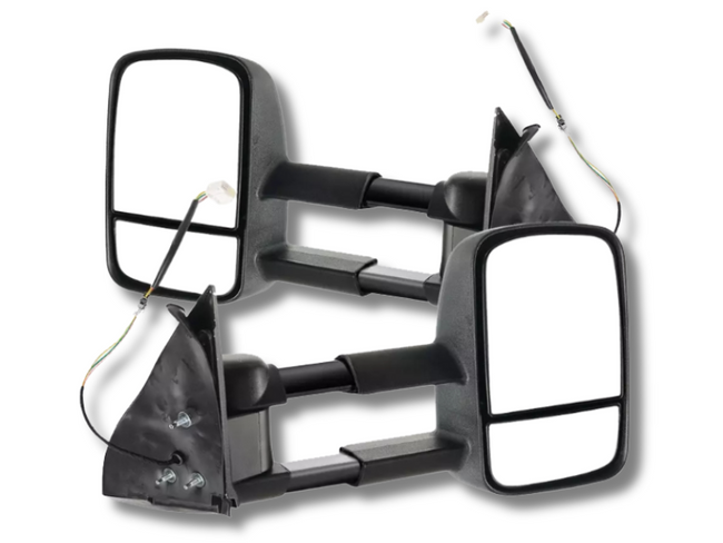Extendable Towing Mirrors for 150 Series Toyota Prado - Pair-Spoilers and Bodykits Australia