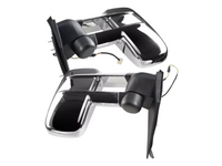 Extendable Towing Mirrors for 200 Series Toyota Landcruiser - Chrome - Pair (Without Indicators)-Spoilers and Bodykits Australia