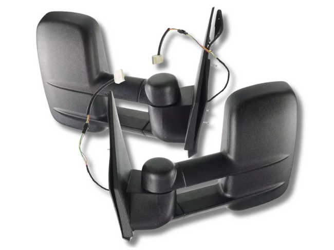 Extendable Towing Mirrors for 200 Series Toyota Landcruiser - Pair (2007 - 2019)-Spoilers and Bodykits Australia