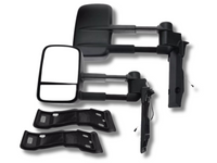 Extendable Towing Mirrors for 70 / 75 / 78 / 79 Series Toyota Landcruiser - Electric Mirror - Pair (1984 - 2019)-Spoilers and Bodykits Australia