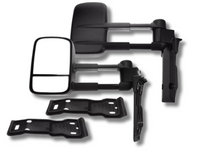 Extendable Towing Mirrors for 70 / 75 / 78 / 79 Series Toyota Landcruiser - Manual Mirror - Pair-Spoilers and Bodykits Australia