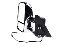 Extendable Towing Mirrors for 80 Series Toyota Landcruiser - Chrome - Pair (1990 - 1998)-Spoilers and Bodykits Australia