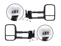 Extendable Towing Mirrors for 80 Series Toyota Landcruiser - Electric Mirror - Pair (1990 - 1998)-Spoilers and Bodykits Australia