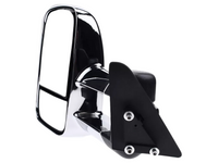 Extendable Towing Mirrors for 80 Series Toyota Landcruiser - Manual Mirror - Chrome - Pair (1990 - 1998)-Spoilers and Bodykits Australia