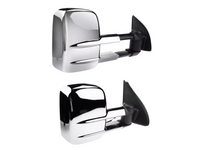 Extendable Towing Mirrors for Ford Territory SX / SY / SZ - Chrome - Pair (2004 - 2016)-Spoilers and Bodykits Australia
