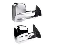 Extendable Towing Mirrors for Ford Territory SX / SY / SZ - Chrome - Pair (2004 - 2016)-Spoilers and Bodykits Australia