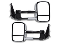 Extendable Towing Mirrors for Ford Territory SX / SY / SZ - Chrome - Pair (2004 - 2016)-Spoilers and Bodykits Australia