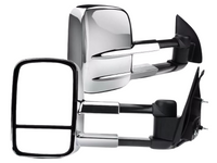 Extendable Towing Mirrors for Ford Territory SX / SY / SZ - Manual Mirror - Chrome - Pair (2004 - 2016)-Spoilers and Bodykits Australia