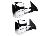 Extendable Towing Mirrors for Ford Territory SX / SY / SZ - Manual Mirror - Chrome - Pair (2004 - 2016)-Spoilers and Bodykits Australia