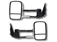 Extendable Towing Mirrors for Ford Territory SX / SY / SZ - Manual Mirror - Chrome - Pair (2004 - 2016)-Spoilers and Bodykits Australia