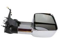 Extendable Towing Mirrors for GU Nissan Patrol Y61 - Chrome - Pair (1997 - 2016)-Spoilers and Bodykits Australia