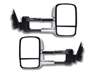 Extendable Towing Mirrors for PX1 / PX2 Ford Ranger / Everest UA - Chrome - Pair (2012 - 2022)-Spoilers and Bodykits Australia
