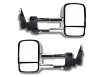 Extendable Towing Mirrors for PX1 / PX2 Ford Ranger / Everest UA - Chrome - Pair (2012 - 2022)-Spoilers and Bodykits Australia