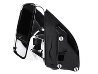 Extendable Towing Mirrors for PX1 / PX2 Ford Ranger - Manual Mirror - Chrome - Pair (2012 Onwards)-Spoilers and Bodykits Australia