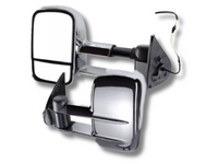 Extendable Towing Mirrors for Toyota Hilux - Chrome - Pair (07/2015 - 2019)-Spoilers and Bodykits Australia