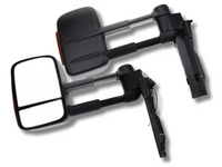 Extendable Towing Mirrors with Indicators for 70 / 75 / 78 / 79 Series Toyota Landcruiser - Electric Mirror - Pair-Spoilers and Bodykits Australia