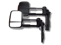 Extendable Towing Mirrors with Indicators for 70 / 75 / 78 / 79 Series Toyota Landcruiser - Electric Mirror - Pair-Spoilers and Bodykits Australia