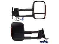 Extendable Towing Mirrors with Indicators for 80 Series Toyota Landcruiser - Electric Mirror - Pair-Spoilers and Bodykits Australia