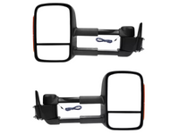 Extendable Towing Mirrors with Indicators for 80 Series Toyota Landcruiser - Manual Mirror - Pair-Spoilers and Bodykits Australia