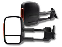 Extendable Towing Mirrors with Indicators for 80 Series Toyota Landcruiser - Manual Mirror - Pair-Spoilers and Bodykits Australia