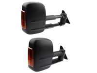 Extendable Towing Mirrors with Indicators for 80 Series Toyota Landcruiser - Pair-Spoilers and Bodykits Australia