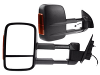 Extendable Towing Mirrors with Indicators for Ford Ranger PX & Everest - Power Folding - Electric Mirror - Pair-Spoilers and Bodykits Australia