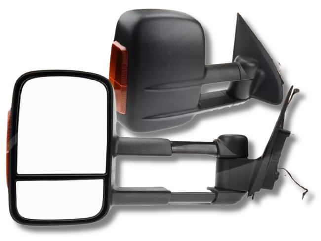 Extendable Towing Mirrors with Indicators for Ford Territory SX / SY / SZ - Pair-Spoilers and Bodykits Australia
