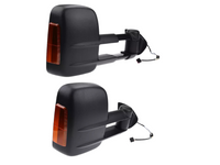 Extendable Towing Mirrors with Indicators for Land Rover Discovery 3 & 4 - Electric Mirror - Pair-Spoilers and Bodykits Australia
