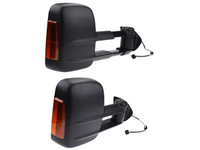 Extendable Towing Mirrors with Indicators for Land Rover Discovery 3 & 4 - Electric Mirror - Pair-Spoilers and Bodykits Australia