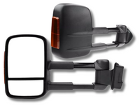 Extendable Towing Mirrors with Indicators for Land Rover Discovery 3 & 4 - Manual Mirror - Pair-Spoilers and Bodykits Australia