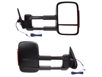 Extendable Towing Mirrors with Indicators for MQ / MR Mitsubishi Triton - Manual Mirror - Pair-Spoilers and Bodykits Australia