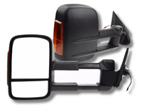 Extendable Towing Mirrors with Indicators for MQ / MR Mitsubishi Triton - Manual Mirror - Pair-Spoilers and Bodykits Australia