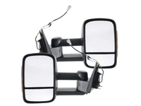 Extendable Towing Mirrors with Indicators for Mazda BT-50 - Pair (2012 - 2019)-Spoilers and Bodykits Australia