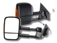 Extendable Towing Mirrors with Indicators for Mazda BT-50 - Pair (2012 - 2019)-Spoilers and Bodykits Australia