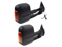 Extendable Towing Mirrors with Indicators for PJ / PK Ford Ranger - Electric Mirror - Pair (2009 - 2011)-Spoilers and Bodykits Australia