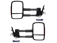 Extendable Towing Mirrors with Indicators for PJ / PK Ford Ranger - Manual Mirror - Pair (2009 - 2011)-Spoilers and Bodykits Australia