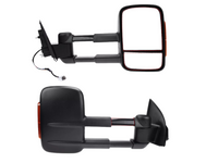 Extendable Towing Mirrors with Indicators for PX1 / PX2 Ford Ranger / Everest UA - Electric Mirror - Pair (2012 - 2019)-Spoilers and Bodykits Australia