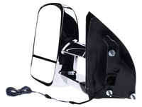 Extendable Towing Mirrors with Indicators for PX1 / PX2 Ford Ranger / Everest UA - Manual Mirror - Chrome - Pair-Spoilers and Bodykits Australia