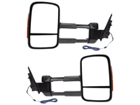 Extendable Towing Mirrors with Indicators for PX1 / PX2 Ford Ranger / Everest UA - Manual Mirror - Pair-Spoilers and Bodykits Australia