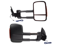 Extendable Towing Mirrors with Indicators for PX1 / PX2 Ford Ranger / Everest UA - Manual Mirror - Pair-Spoilers and Bodykits Australia