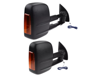 Extendable Towing Mirrors with Indicators for PX1 / PX2 Ford Ranger / Everest UA - Manual Mirror - Pair-Spoilers and Bodykits Australia