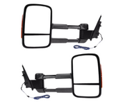 Extendable Towing Mirrors with Indicators for PX1 / PX2 Ford Ranger / Everest UA - Manual Mirror - Pair-Spoilers and Bodykits Australia