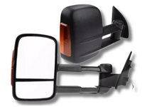 Extendable Towing Mirrors with Indicators for PX1 / PX2 Ford Ranger / Everest UA - Manual Mirror - Pair-Spoilers and Bodykits Australia